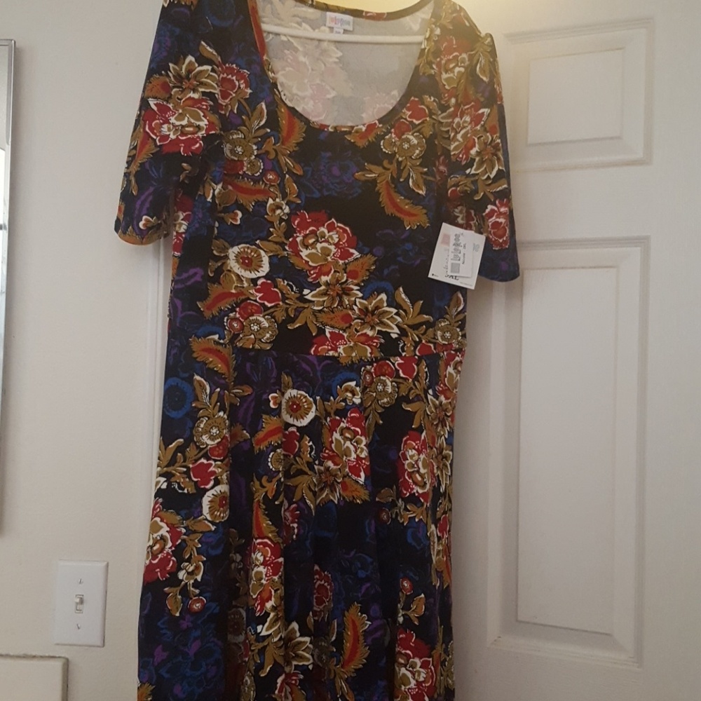 Lularoe Nicole dress nwt 3xl