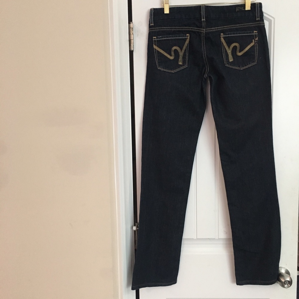 Citizens of Humanity low waist Straight leg sz 28 - Picture 3 of 8