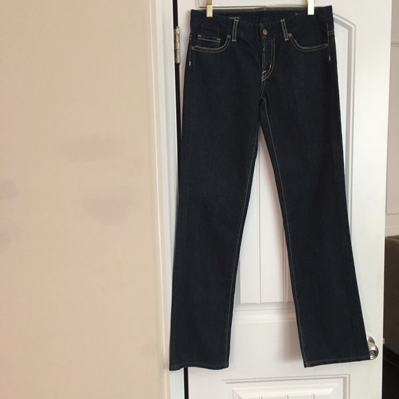 Citizens of Humanity low waist Straight leg sz 28 - Picture 2 of 8