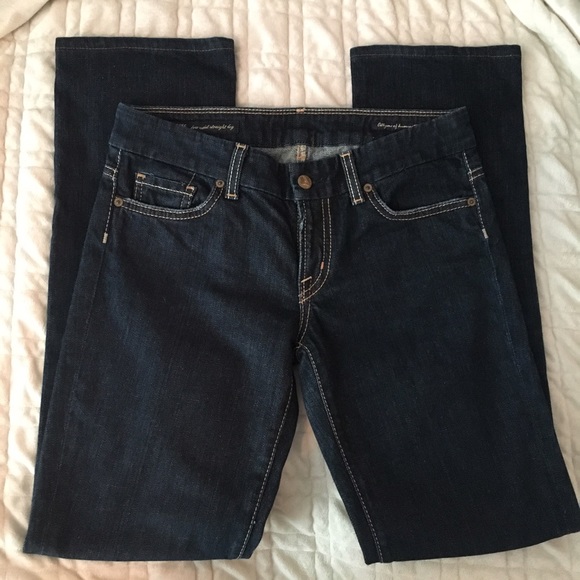 Citizens of Humanity low waist Straight leg sz 28 - Picture 5 of 8