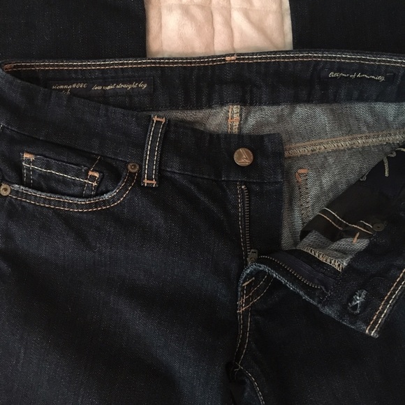 Citizens of Humanity low waist Straight leg sz 28 - Picture 6 of 8