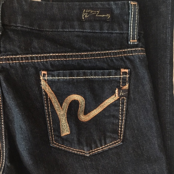 Citizens of Humanity low waist Straight leg sz 28 - Picture 8 of 8