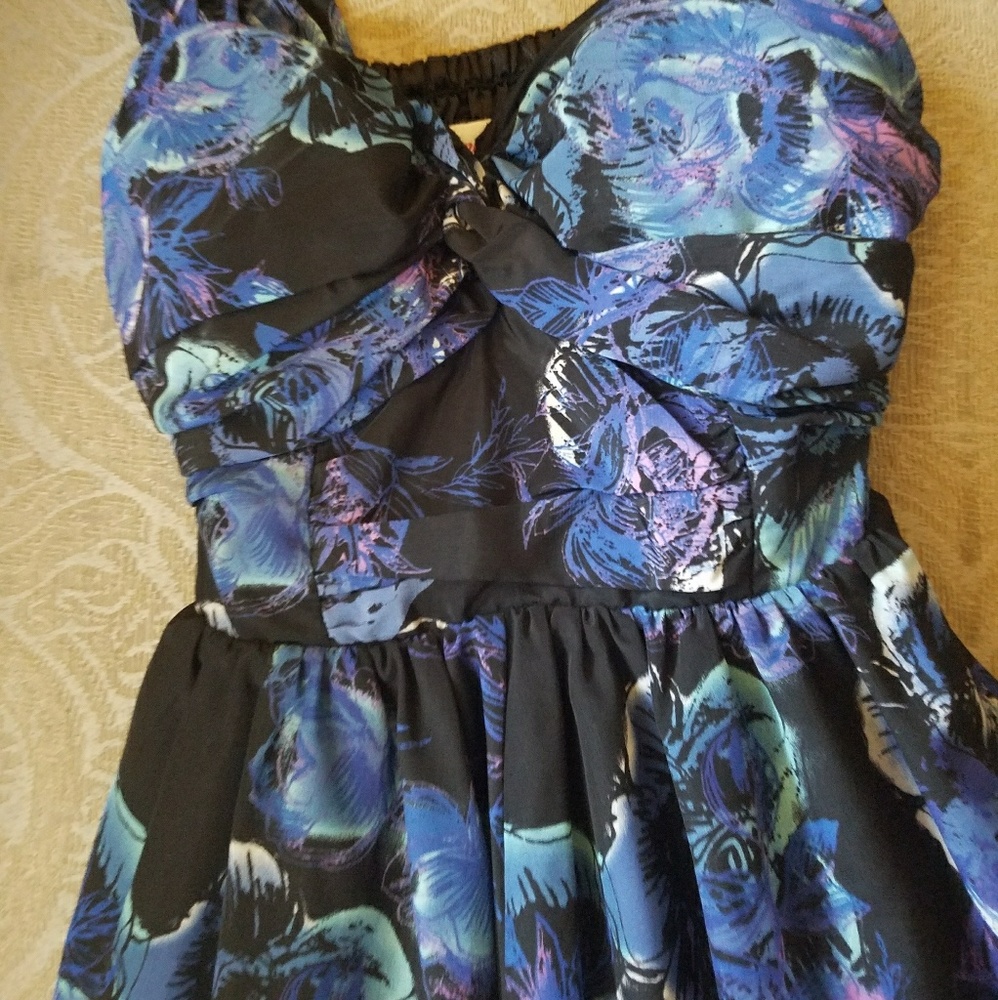 Dark Floral Dress