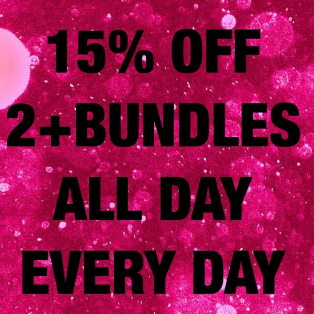 15% off 2+ Bundles!