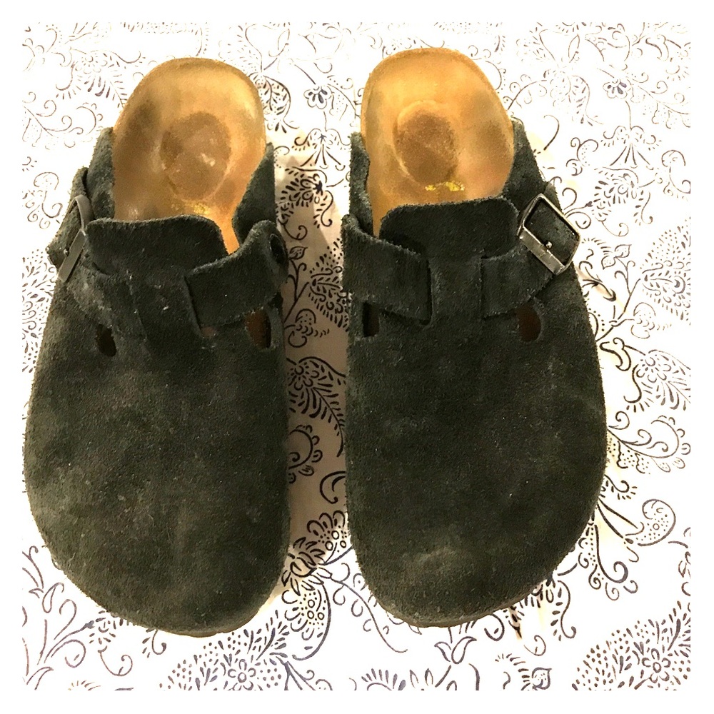 Black Suede Birkenstock