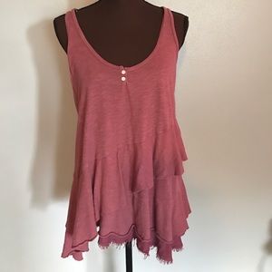 Anthropologie brand Left of Center Tunic Tank