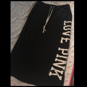 Victoria's Secret love pink skirt