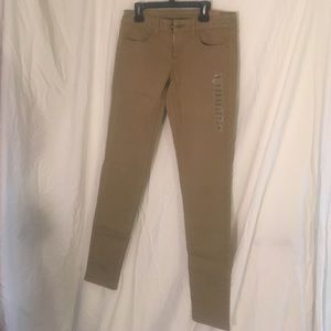 American Eagle khaki jeggings