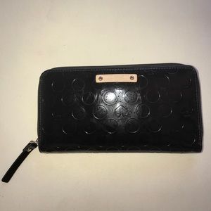 Kate Spade Large Wallet-Black