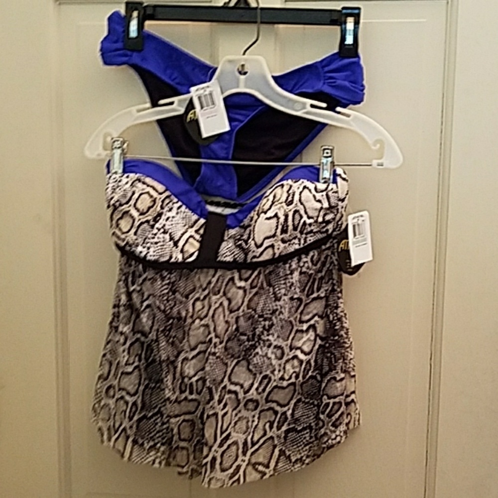 Athena Bikini, Snakeskin & Blue, gorgeous