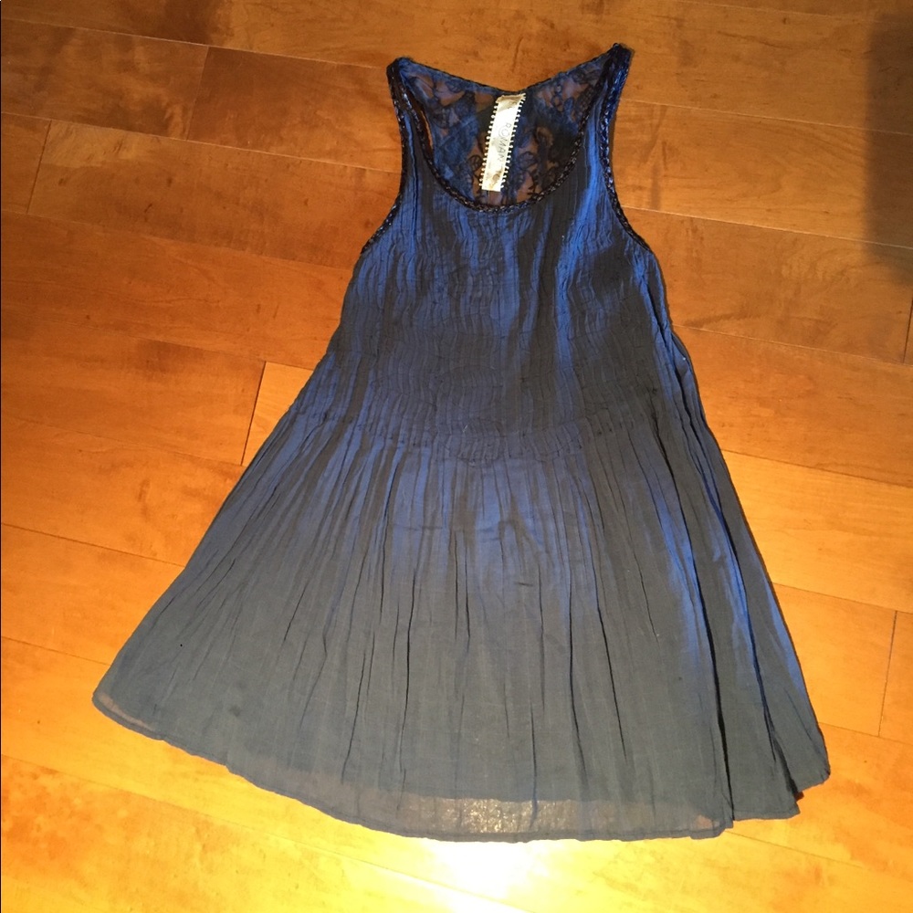 Free People Blue Top