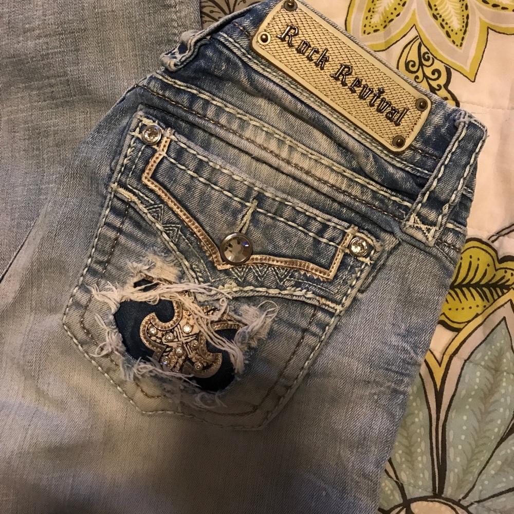 Rock revival jeans