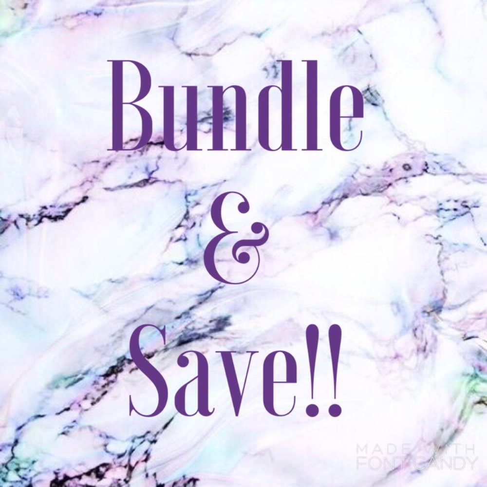 Bundle 3 items for 15% Discount!
