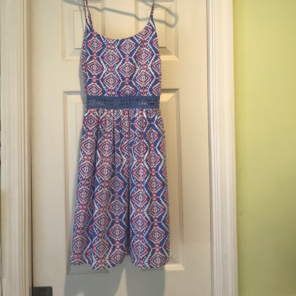 Everly cutout fit and flare dress