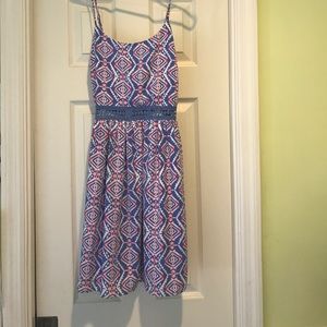 Everly cutout fit and flare dress