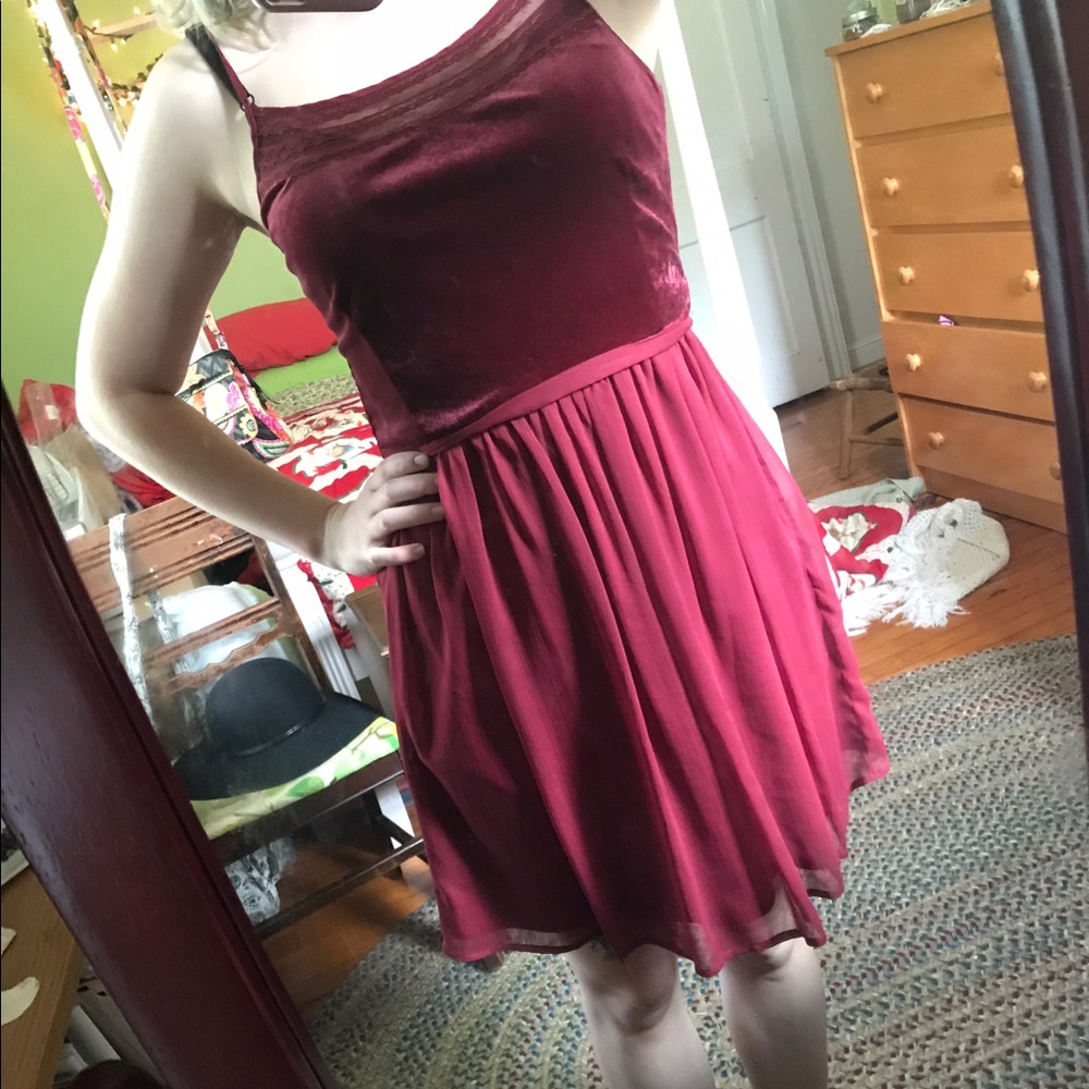 Red Dress from Delia's