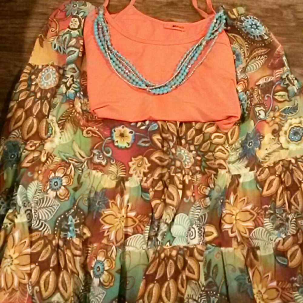 Jendo Desires sz xl skirt hippie, gypsy, Boho flo