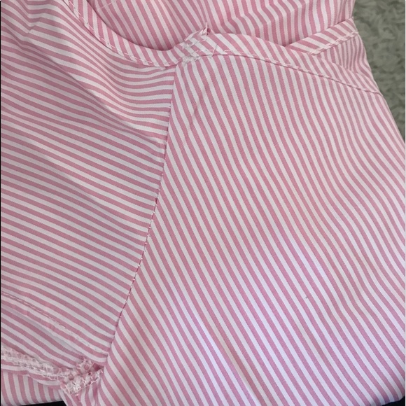PINK Stripe Off the Shoulder - Picture 3 of 3