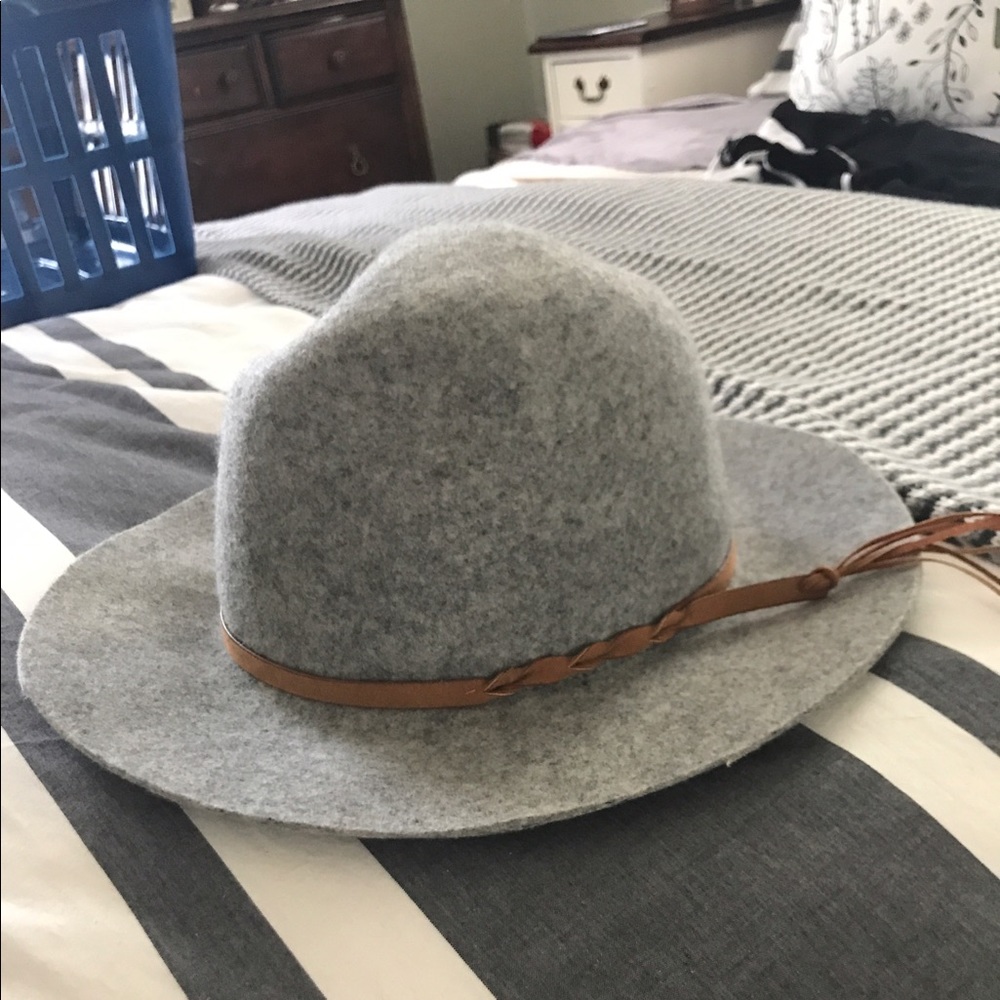 Target brand grey wool hat