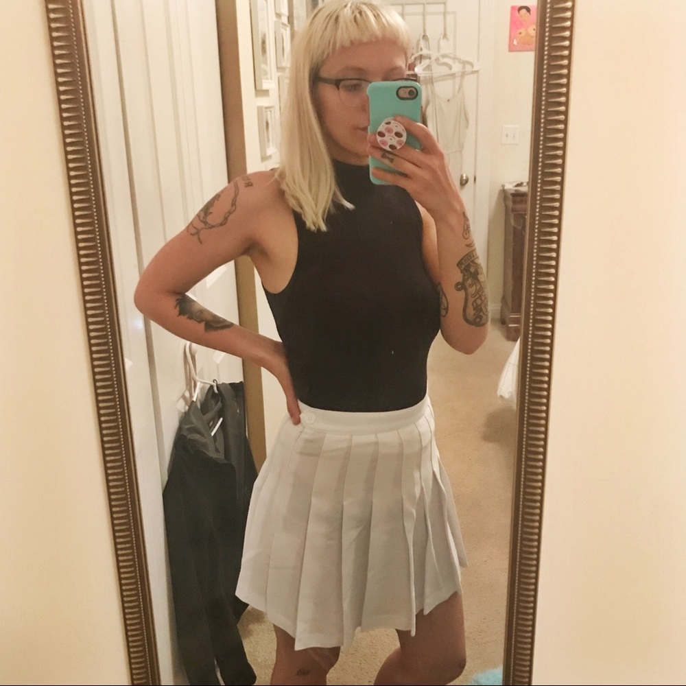 SALE☁️ nwt ☁️ White Tennis Skirt