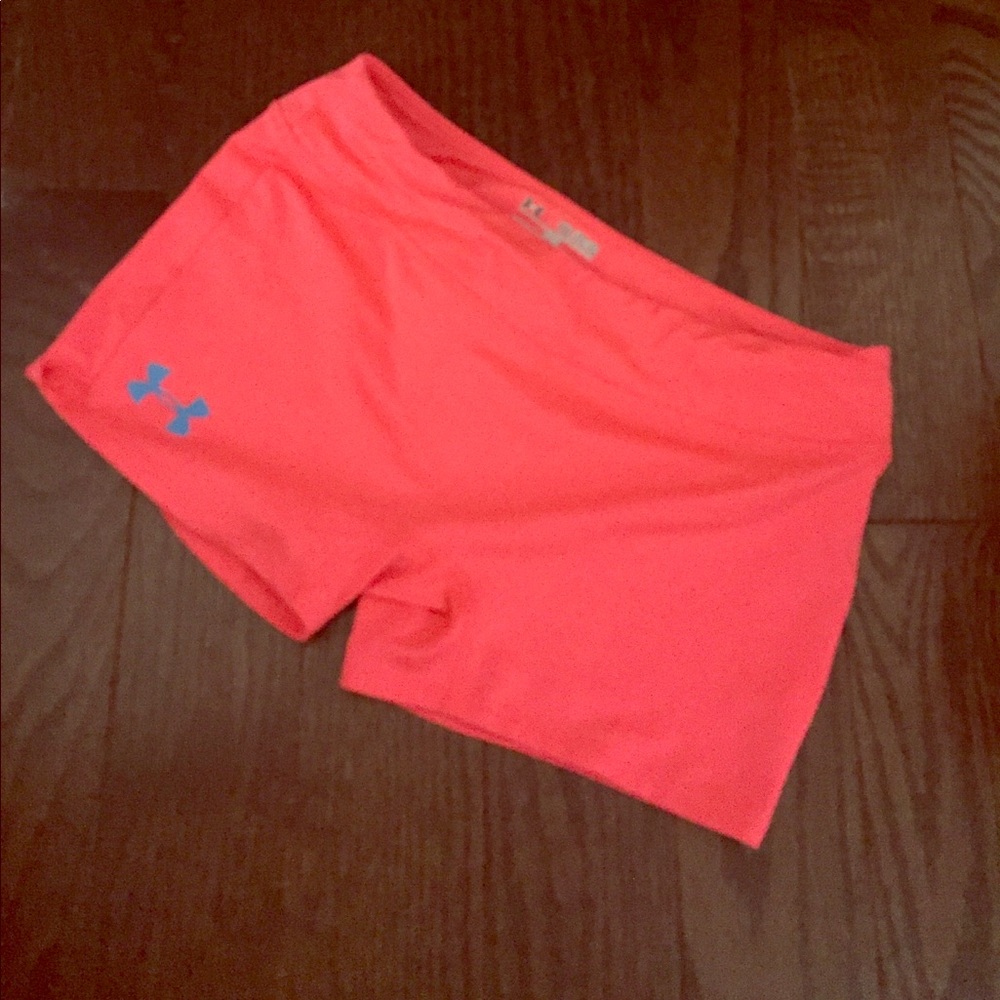 Hot pink bike shorts