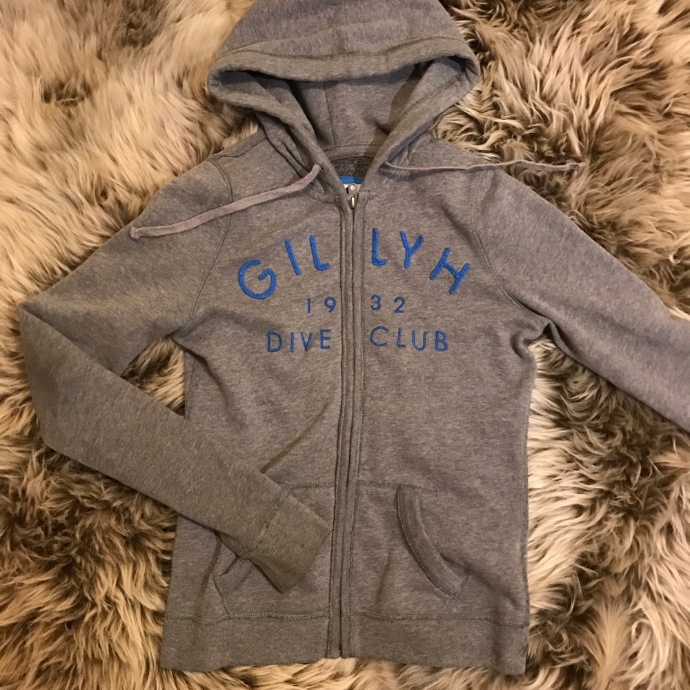 Gilly Hicks Grey Zip Up