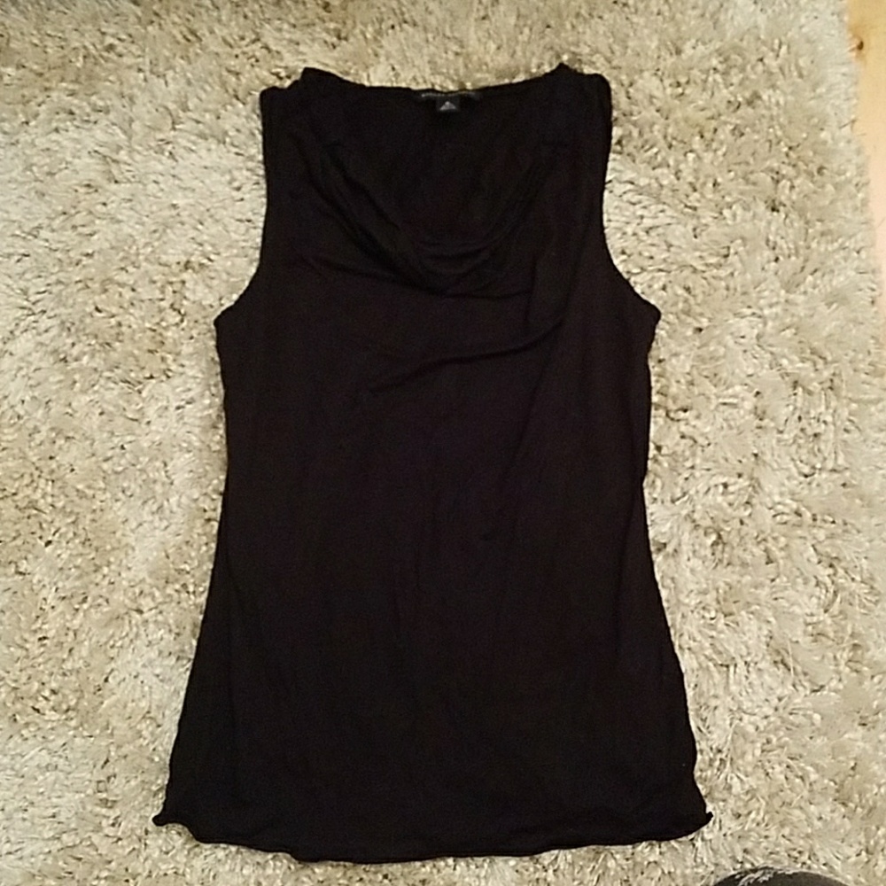 Mint condition cowl neck black tank BR