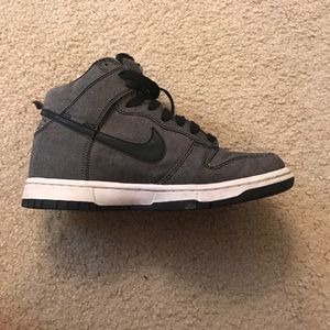 Nike black high tops