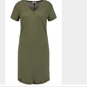LnA casual olive t-shirt dress
