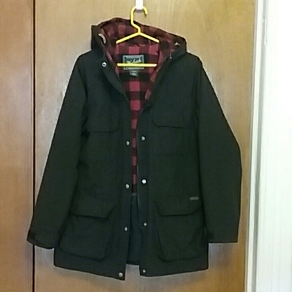 Woolrich lined raincoat