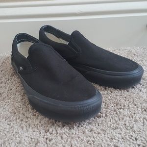 Black Vans Slip-Ons