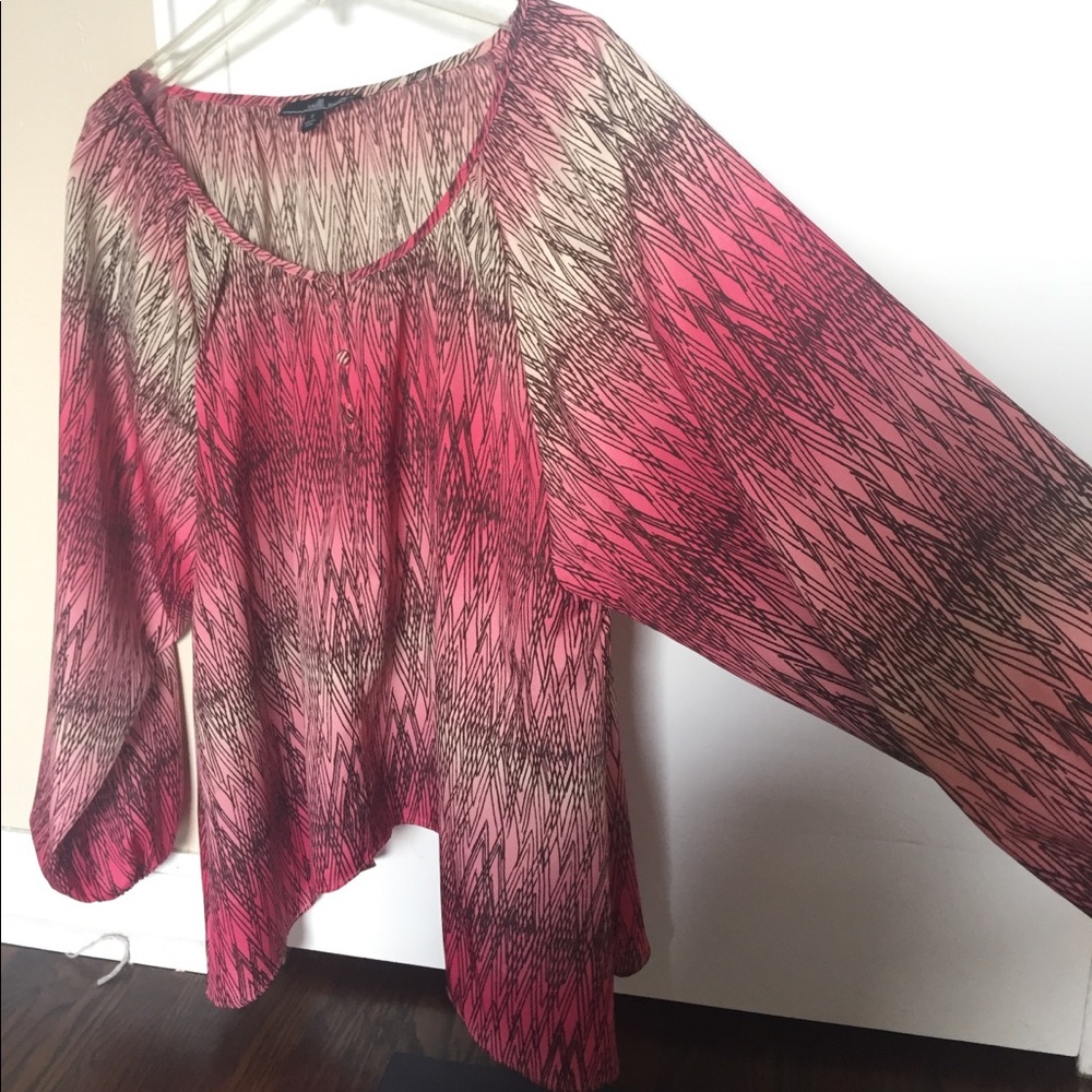 Willi smith flowy blouse