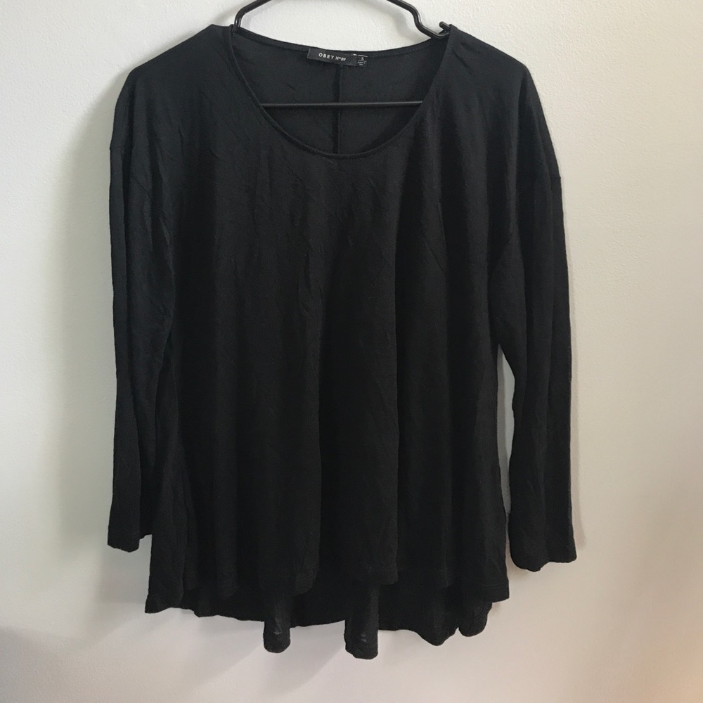 Black Obey shirt