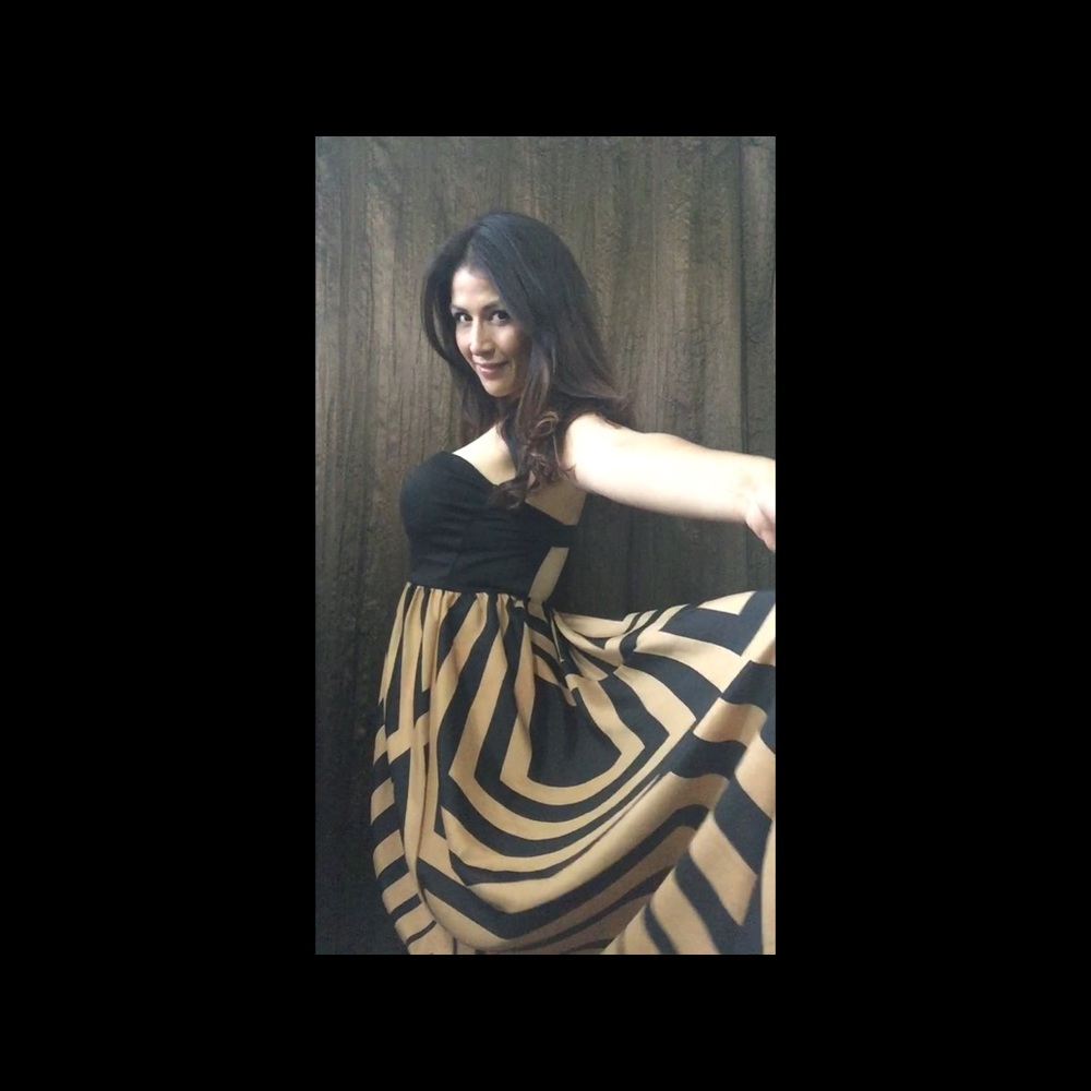 Fun Dress with a Train