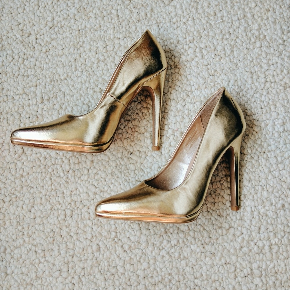 Gold Heels