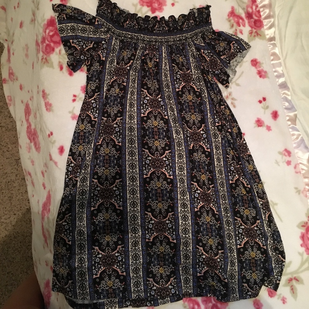 Off the shoulder dress