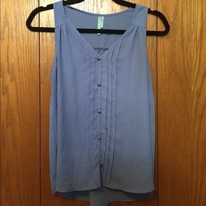 Beautiful periwinkle shirt from Francesca's
