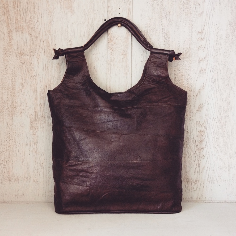 CLOSEOUT SALE Rhonda ~ Leather Bag Tote