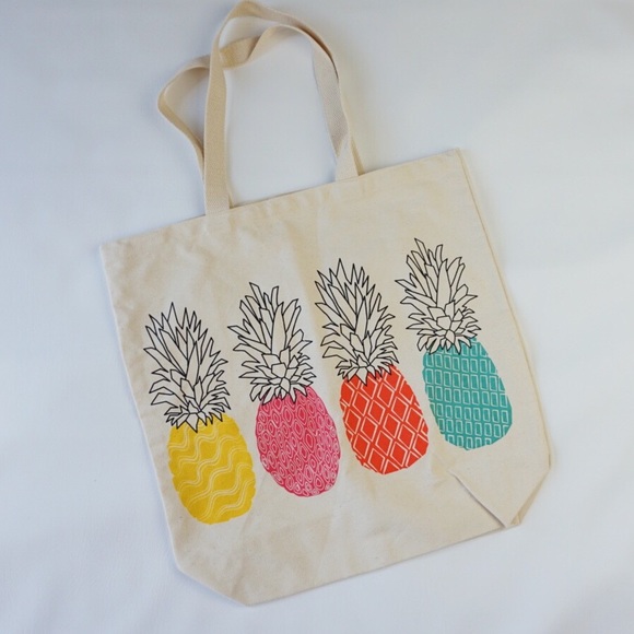 Handbags - Pineapple Tote Bag