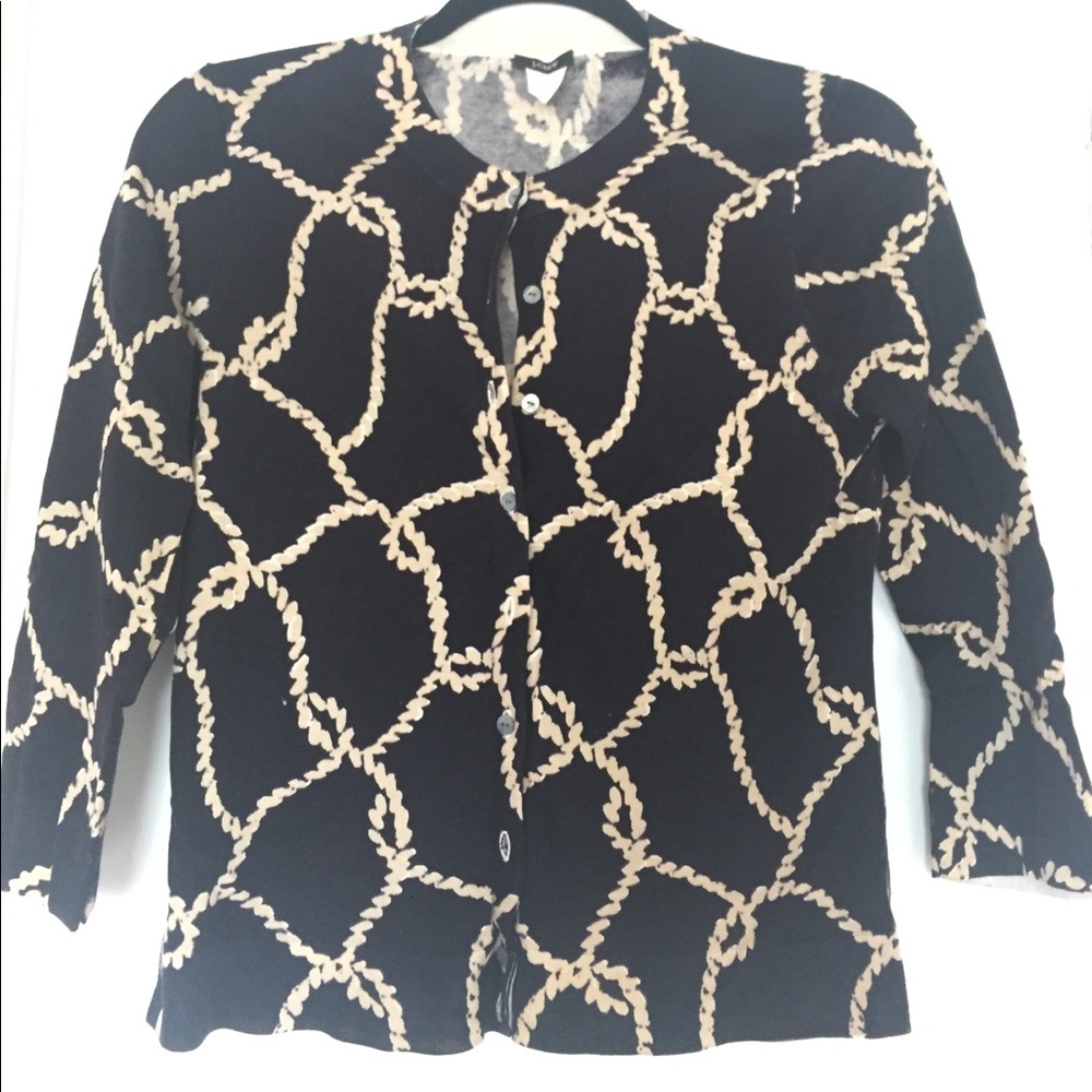 Jcrew patterned cardigan
