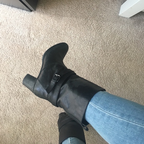 J. Crew Shoes - J.Crew Moto Leather Boots