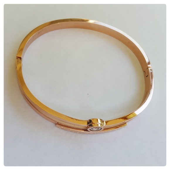 ♦️LAST 1♦️5🌟 SS RGP CZ "Eternal Love"Bangle - Picture 3 of 6