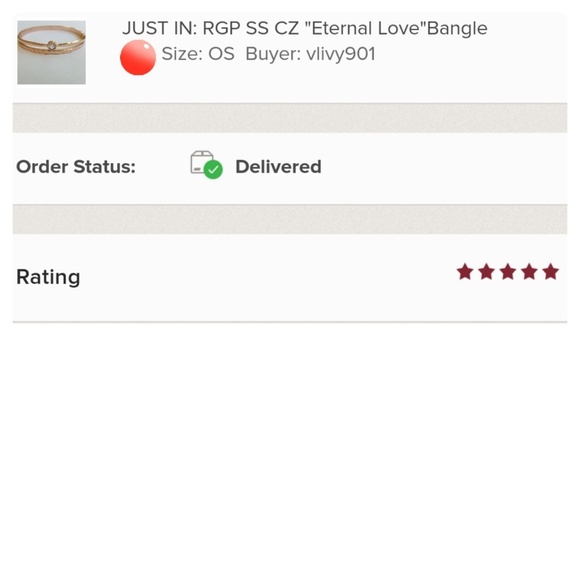 ♦️LAST 1♦️5🌟 SS RGP CZ "Eternal Love"Bangle - Picture 6 of 6