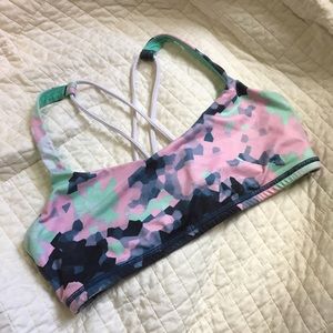 lululemon 'free to be' medium impact sports bra