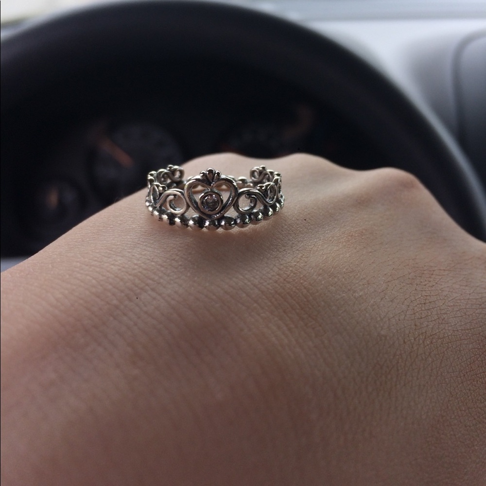 Pandora Princess Ring Size 7