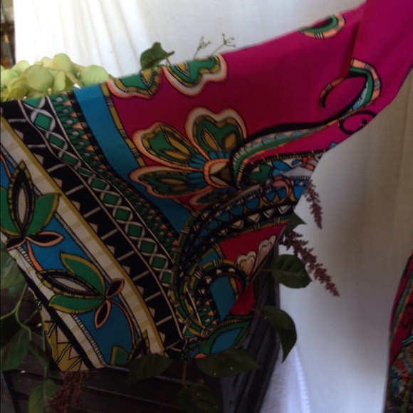 NWT Virgo/Pink Owl Huge Bell Sleeve Dress - Picture 2 of 4