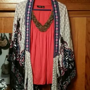 Flying Tomato Bohemian Kimono