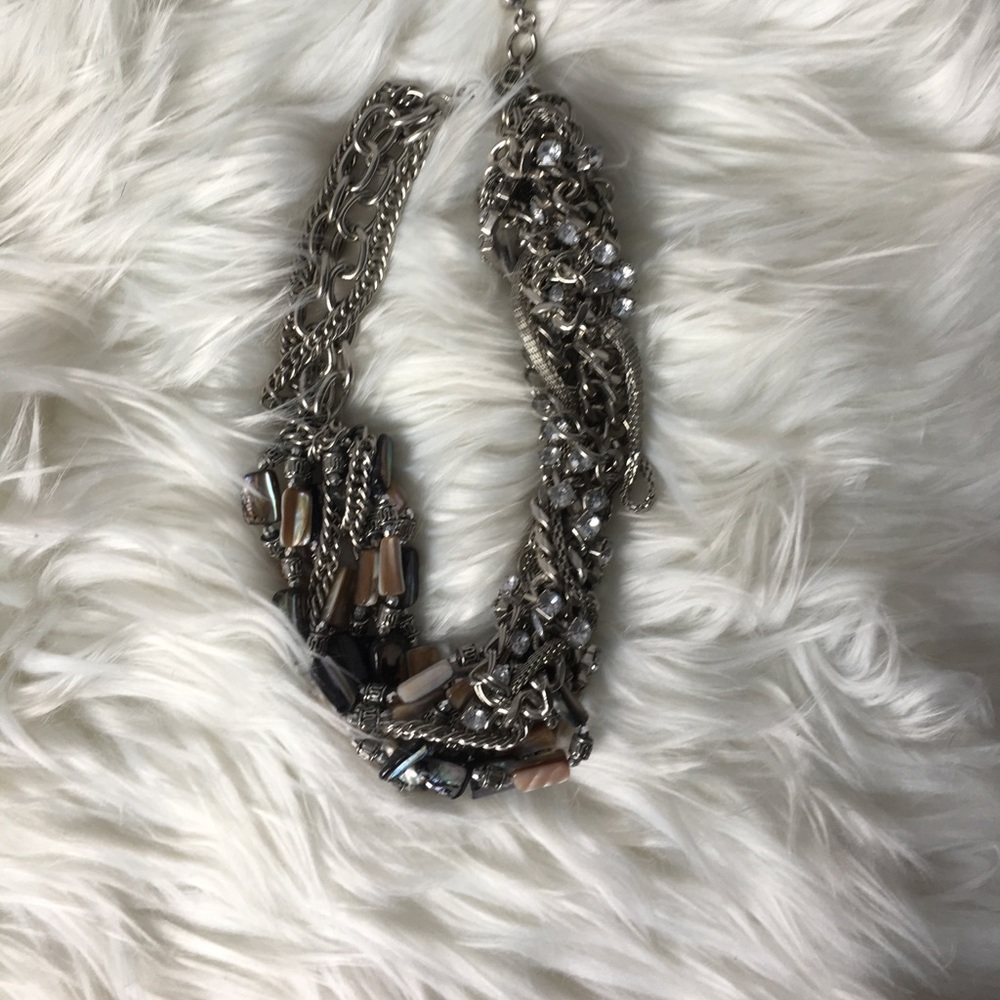 Multi Strand Statement Necklace - image 1