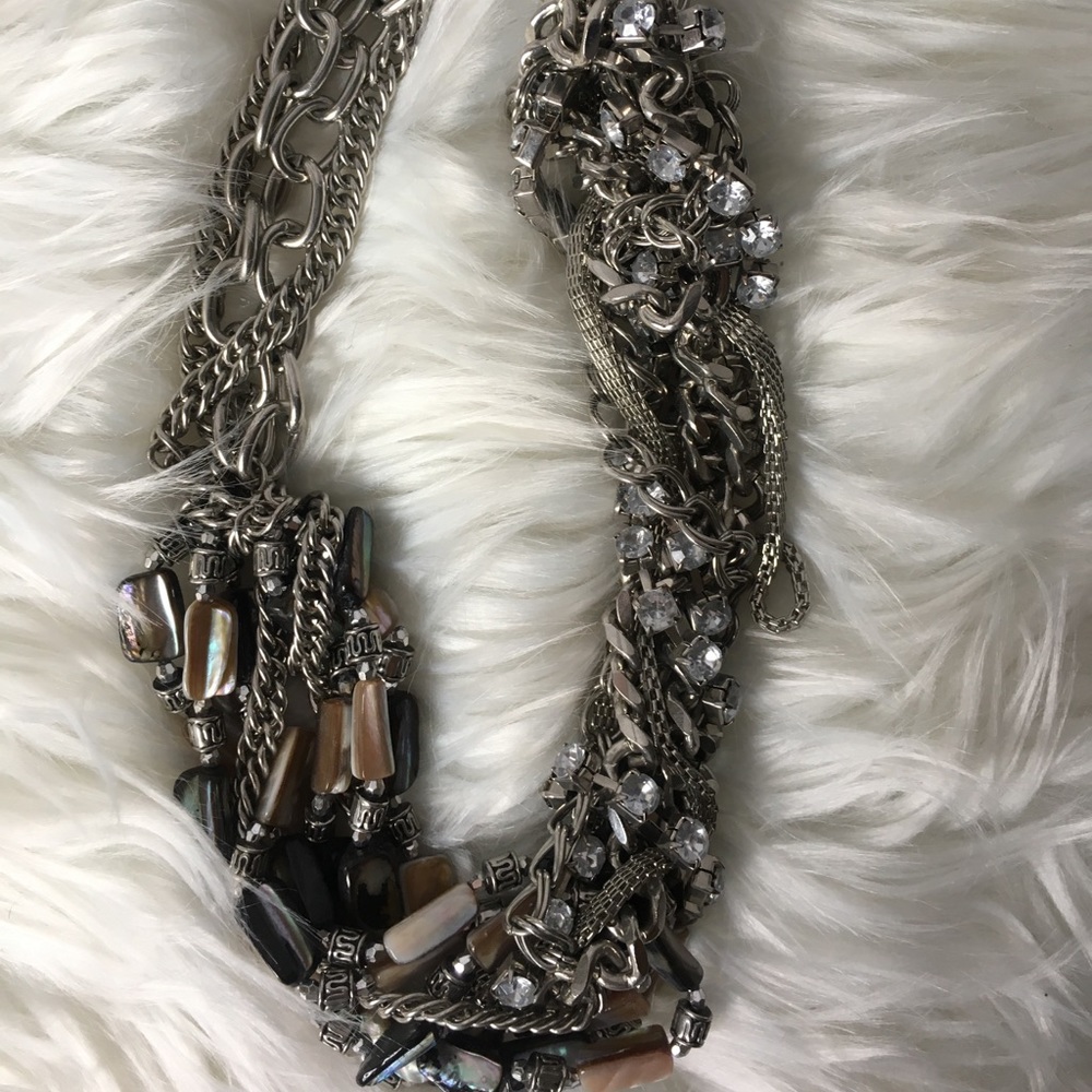 Multi Strand Statement Necklace - image 2