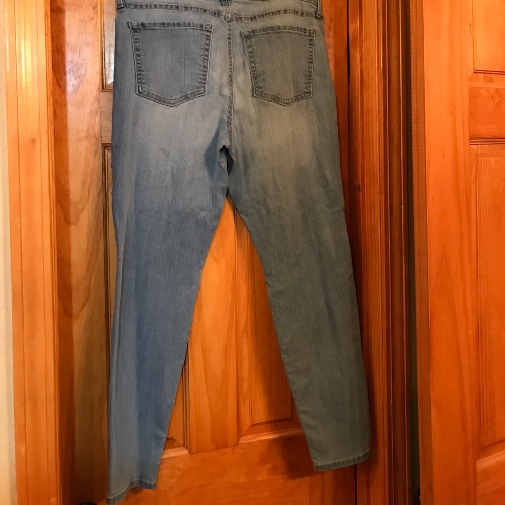Gap denim skimmer crop ankle legging jean sz 12